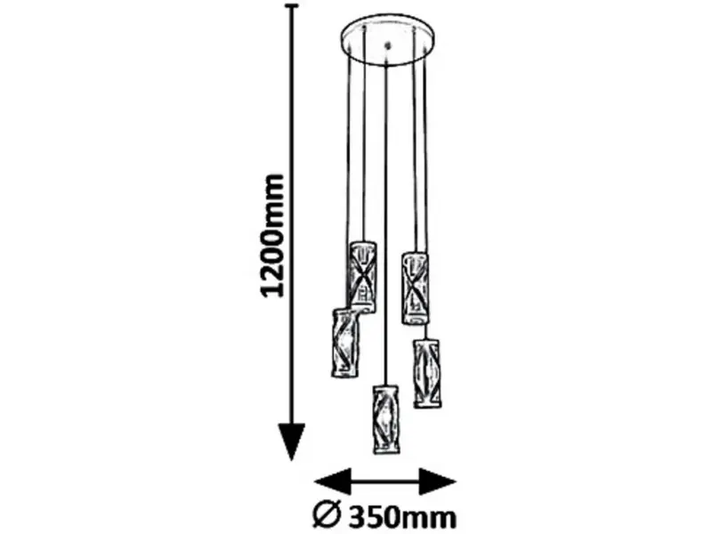 219082_5340 RABALUX  OBERON ROZMERY